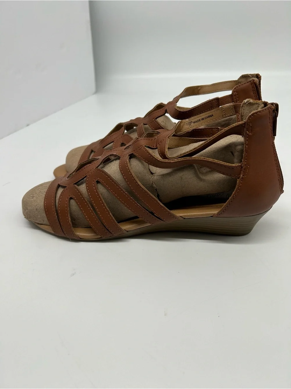Defiled Women's Brown Strappy Gladiator Sandals size 11